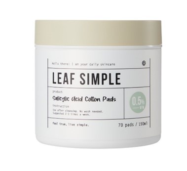 Leaf Simple水楊酸棉片