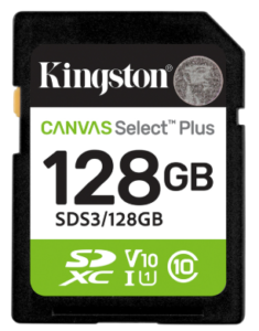 Kingston Canvas Select Plus SD 記憶卡
