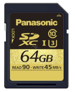 Panasonic SDXC UHS-I 記憶卡