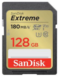 SanDisk Extreme SD UHS-I記憶卡