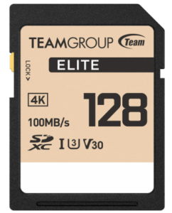 Team Group十銓科技ELITE SDXC UHS-I 記憶卡