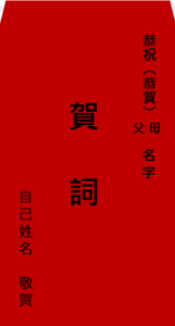 彌月紅包寫法