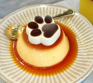J.W. CAFE 貓掌印布丁