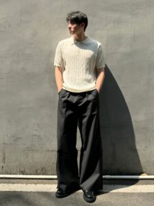 (襯衫＋西裝褲＋樂福鞋)